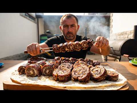 MEAT ROLLS JUICY GRILLED BEEF
