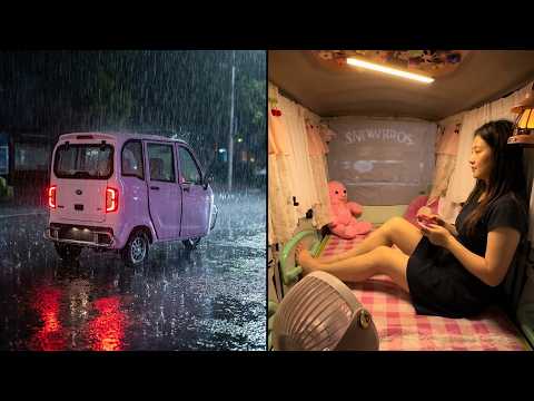 Escaping the World: A Rainy Day in My Little Tricycle