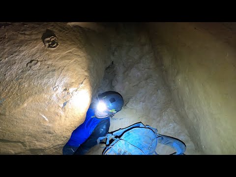Claustrophobic Crawl Into The Volcano Room Pettyjohn Cave