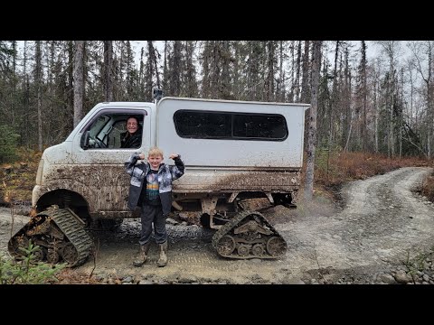 Camping at Abandoned Alaskan Homestead with Modified