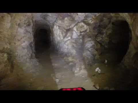 Old Gold Mine Tunnel In Georgia