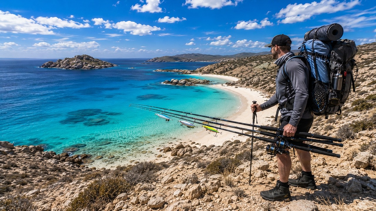 A Fishing Adventure in Remote Paradise (3 Giants Caught)