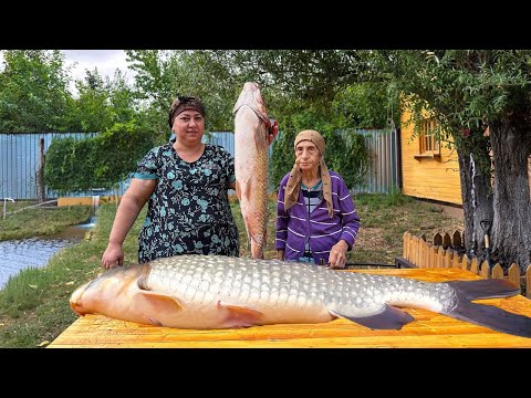 We Cooked a Huge Fresh Carp in the Tandoor | Making