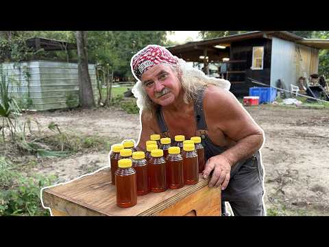Harvesting Honey From Bruce Mitchell's Beehives