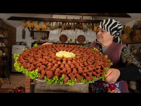 Authentic Turkish Çiğ Köfte Made the Village Way
