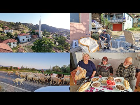 KÖYDE DOĞAL YAŞAM GEZİYORUZ VE BÜYÜLERİMİZİ ZİYARET