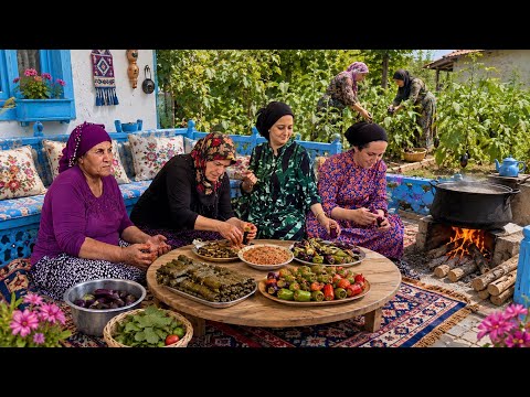 Halam'ın Köy Evi Yaşamı Yemek Daveti \ Kuzu Eti Kalem