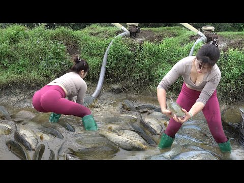 Fishing Techniques on Rivers and Lakes, Drain Water from