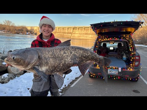 Winter Car Camping for Americas Most INVASIVE Fish -