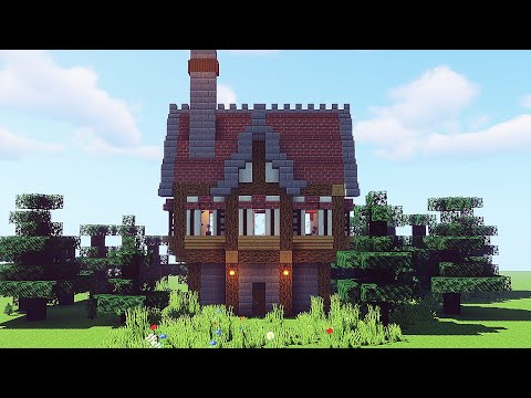Minecraft Basit Ev Yapımı | Minecraft Orta Çağ Ev Yapımı |