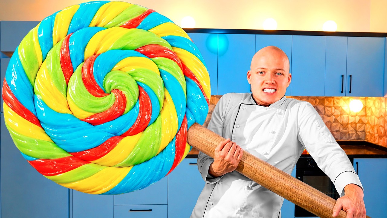 I Made the World’s Biggest Lollipop