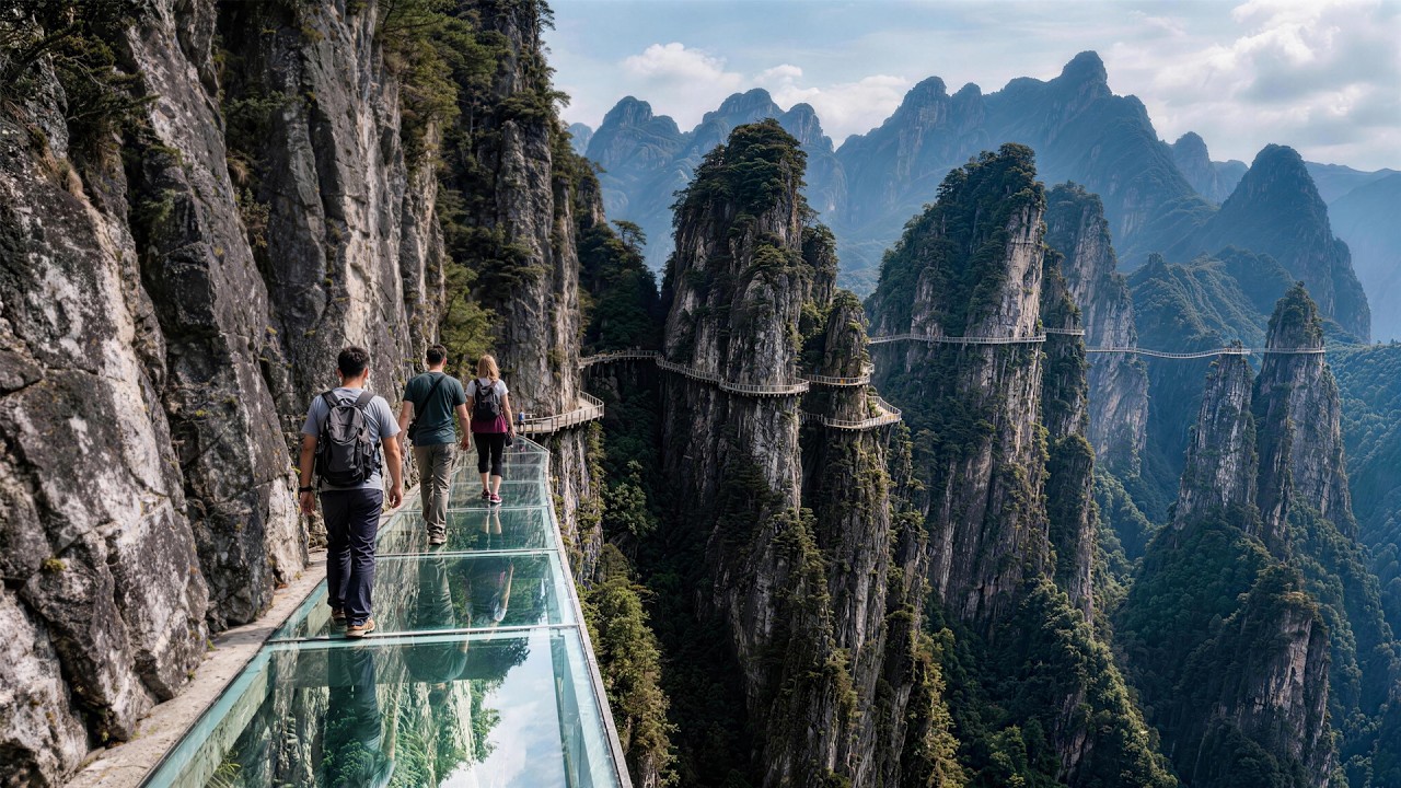 Crossing the World’s Longest Cliffside Path: Like Walking