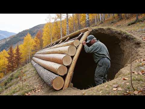 Man Builds the Biggest Underground Bunker in the Forest