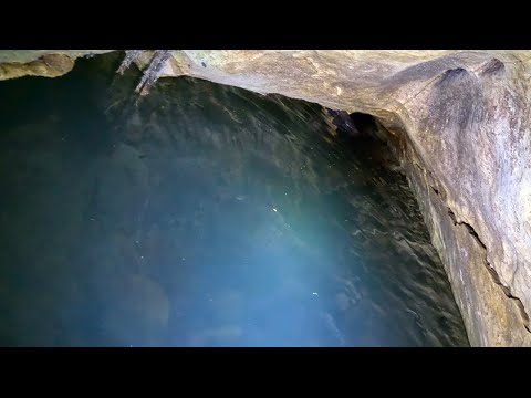 Freaky Water Tunnel Leads To Magical Room Full Of Crystals