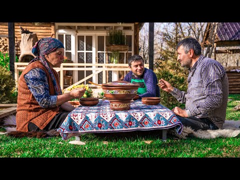 Cooking A Cozy Village Winter Lunch