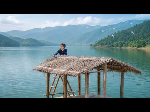 18-Year-Old Girl Spends the Night Fishing and Cooking on a