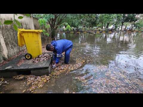 Severe sewer blockage Solve the sewer system problem in