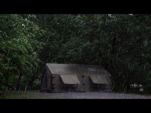 A Rainstorm Outside, Cozy Camping Moments Inside — With My
