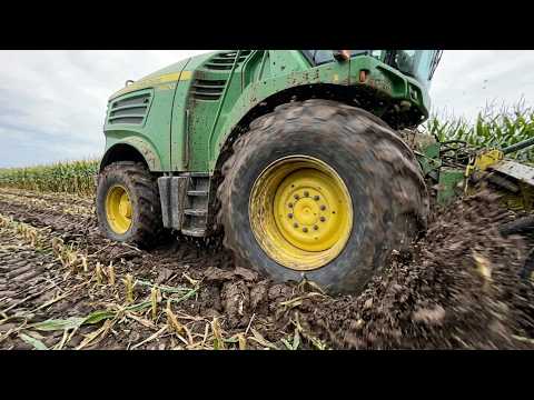 ÇAMUR DİNLEMİYOR JOHN DEERE 8600 [BIG CORN SILAGE]