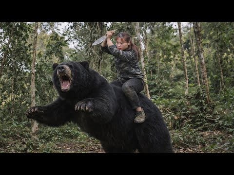 Pigeon trapping skills, an encounter with a ferocious giant
