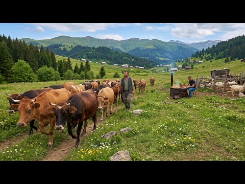 Living simply and warmly in a remote Turkish village