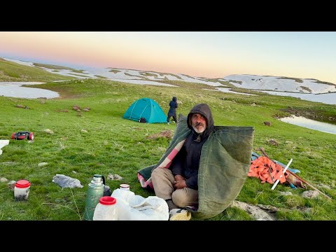 HAZİRANDA -15 DERECE SICAKLIK-- SULAR BUZ TUTTU