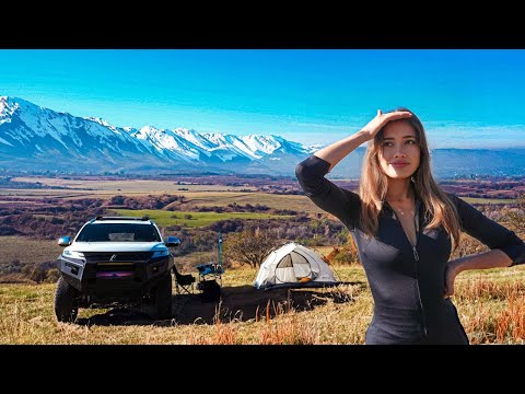 Relaxing SOLO CAR CAMPING in the Mountains with Unexpected