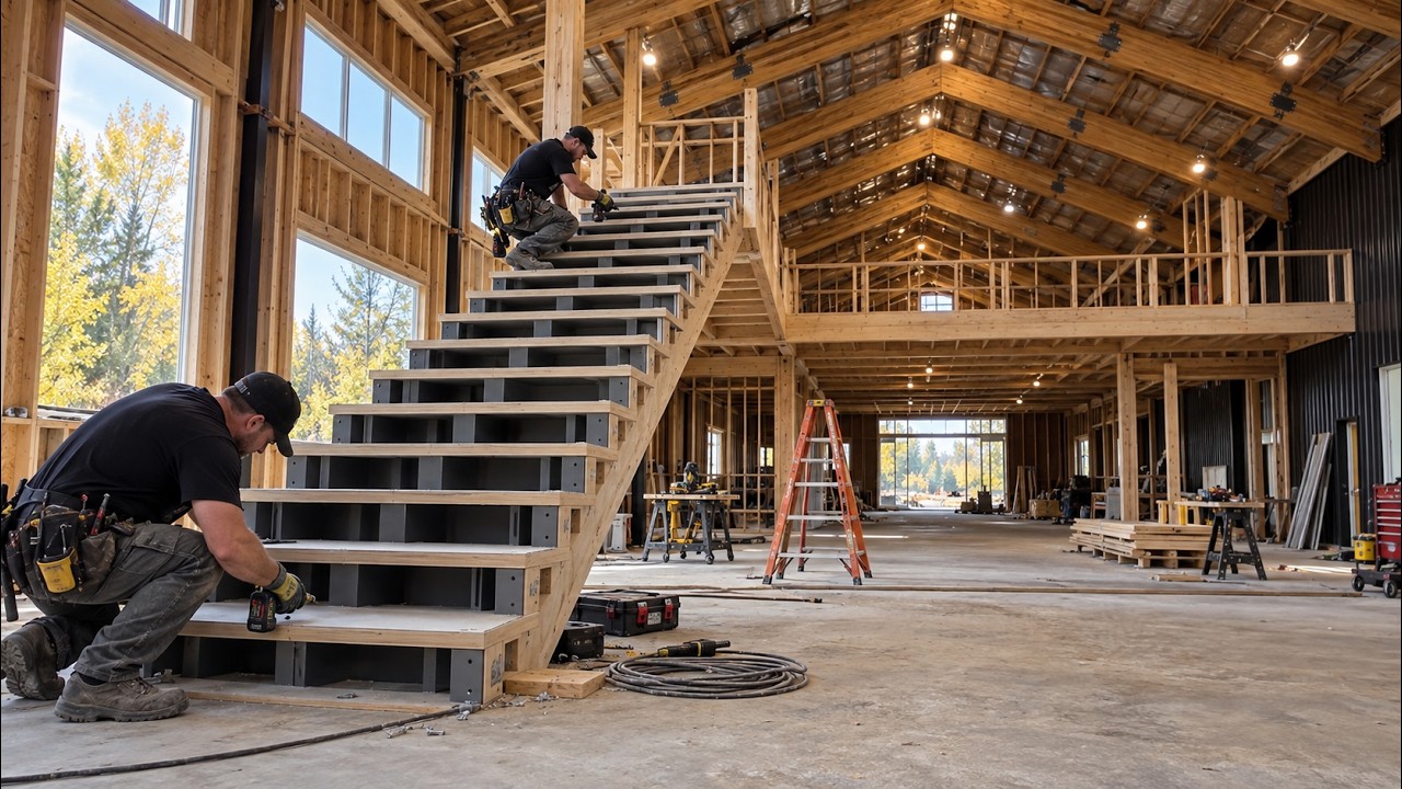 Two Men Turn a Barn Structure into a $750,000 Home in One