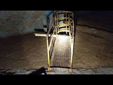 Manhole Leading To Another Level Of A Mine