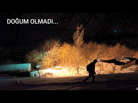 Dağ Köyünde Bir Kış Gecesi −12 Derecede 1 5 Kilometrelik