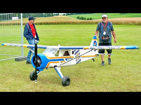 GIGANTIC HUGE RC DHC-2 BEAVER SCALE 1:3 MODEL AIRPLANE