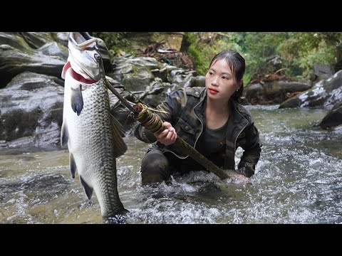 Skills, catching catfish in streams, survival skills,