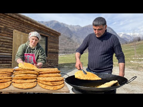 Juicy Crispy Chebureks Large Fried Meat Pies