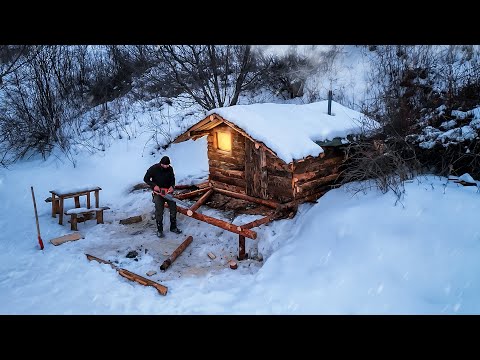 Building a great wooden hut Log cabins, START TO FINISH