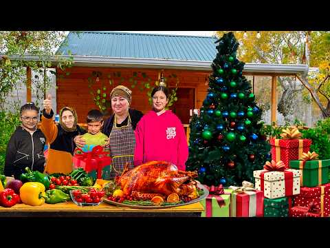 Grandma and Family Welcomes the New Year - Delicious Juicy