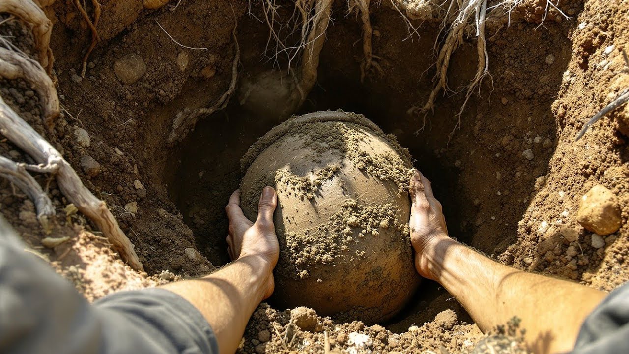 Toprağa Saklanmış Bir Küp Dolusu Define Buldum