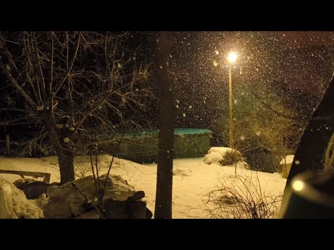 Müzik Eşliğinde Kar Yağışı Snowfall that soothes the soul
