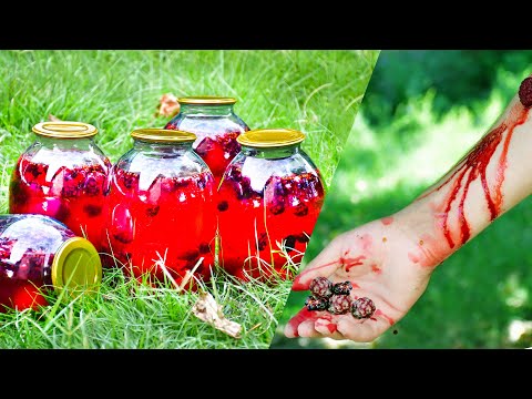 Like a Real Blood!! Mulberry and Cherry Plum compote