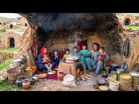How This Afghan Family Survives in a Dark Mountain Cave | A