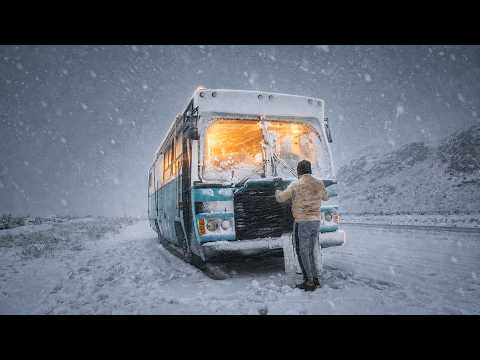 A Tormenta de Neve na Patagônia Parou Nossa Viagem • O Rio