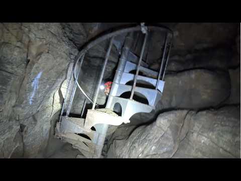 Secret Train Tunnel Cave With 1000FT Elevator Inside
