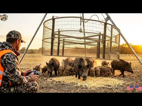 Hunters In Texas Waited For The Right Moment To Spring A