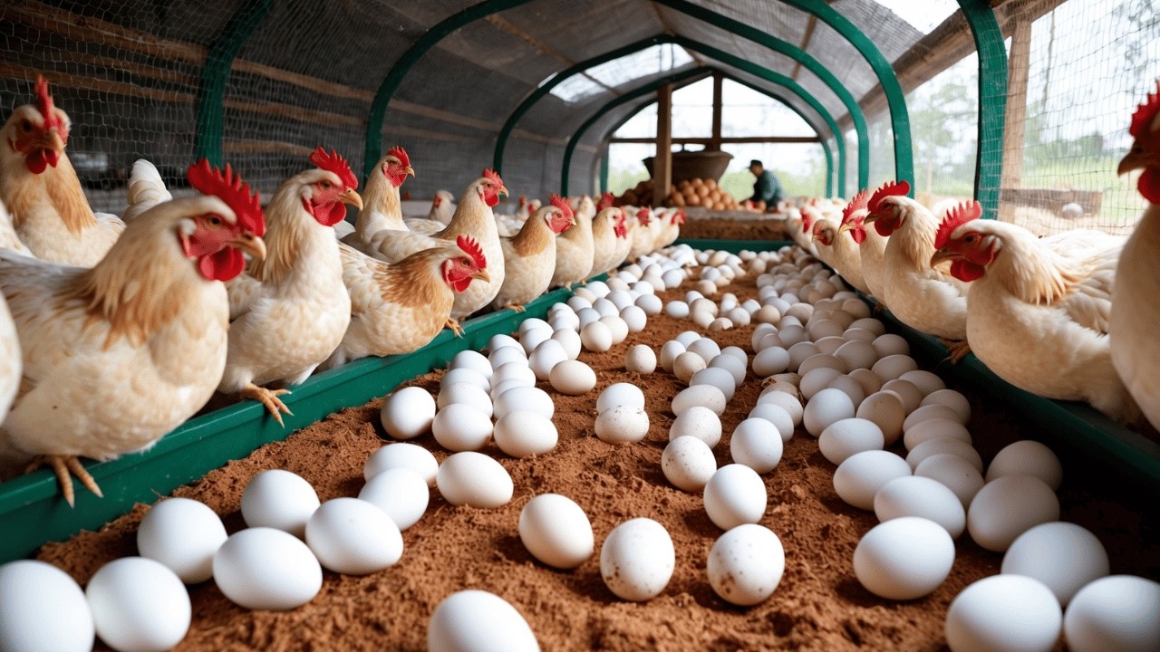 How to Raise Chickens for Eggs & Business - Egg Harvesting