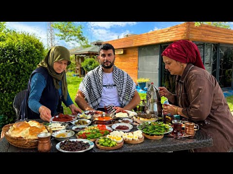 Köy Hayatı Sabah Kahvaltısı \ Belgesel Flim 4K