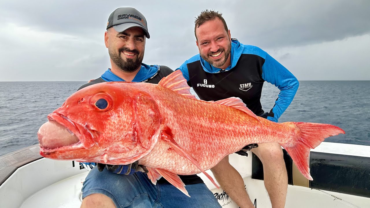 Maldivler'de Rekor Balık Yakaladık / Giant Trevally ve