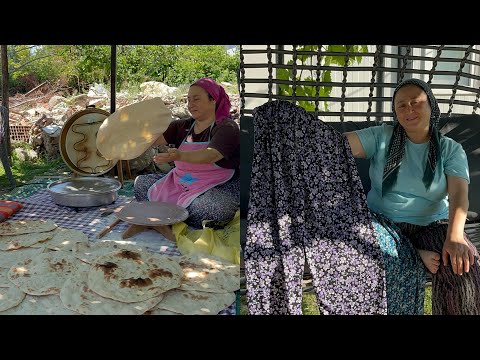 Tandırda ekşi mayalı köy ekmeğiKızımla kendime 500 TL’ye