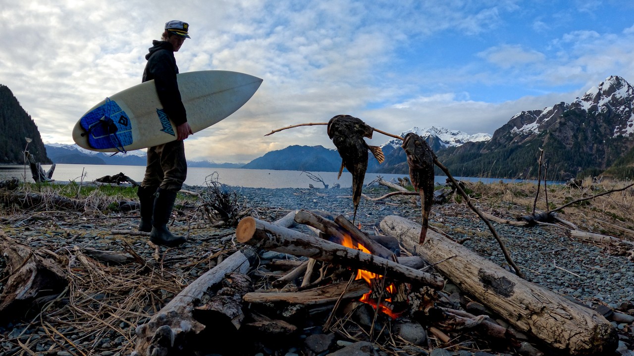 Catching Waves & Fish on a Remote Alaska Island