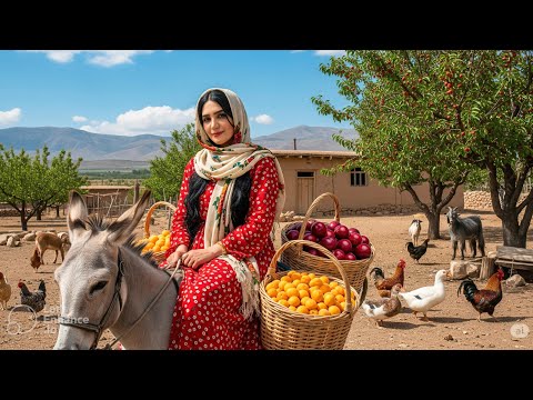 Village Life In Iran: Amazing Cooking & Donkey Riding