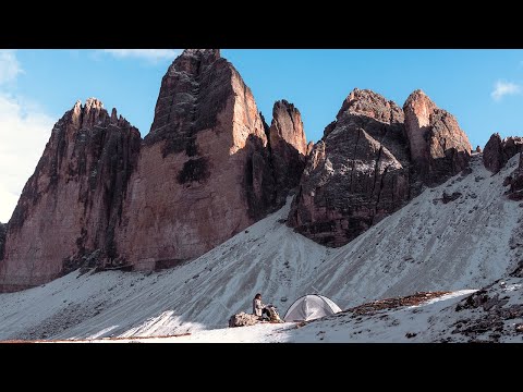 Silent Hiking and Snow Camping in the Dolomites – Led by