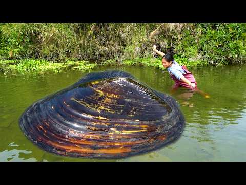 Entering the land of river clams, one must obtain a large